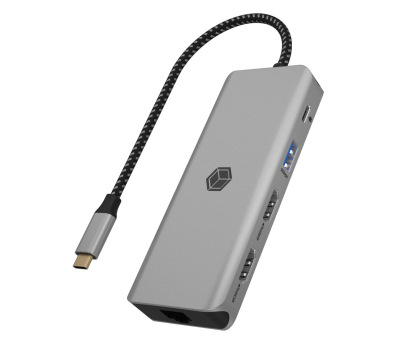 Akcesoria ICY BOX USB-C 9w1 PD 100W Czytnik SD IB-DK4012-CPD